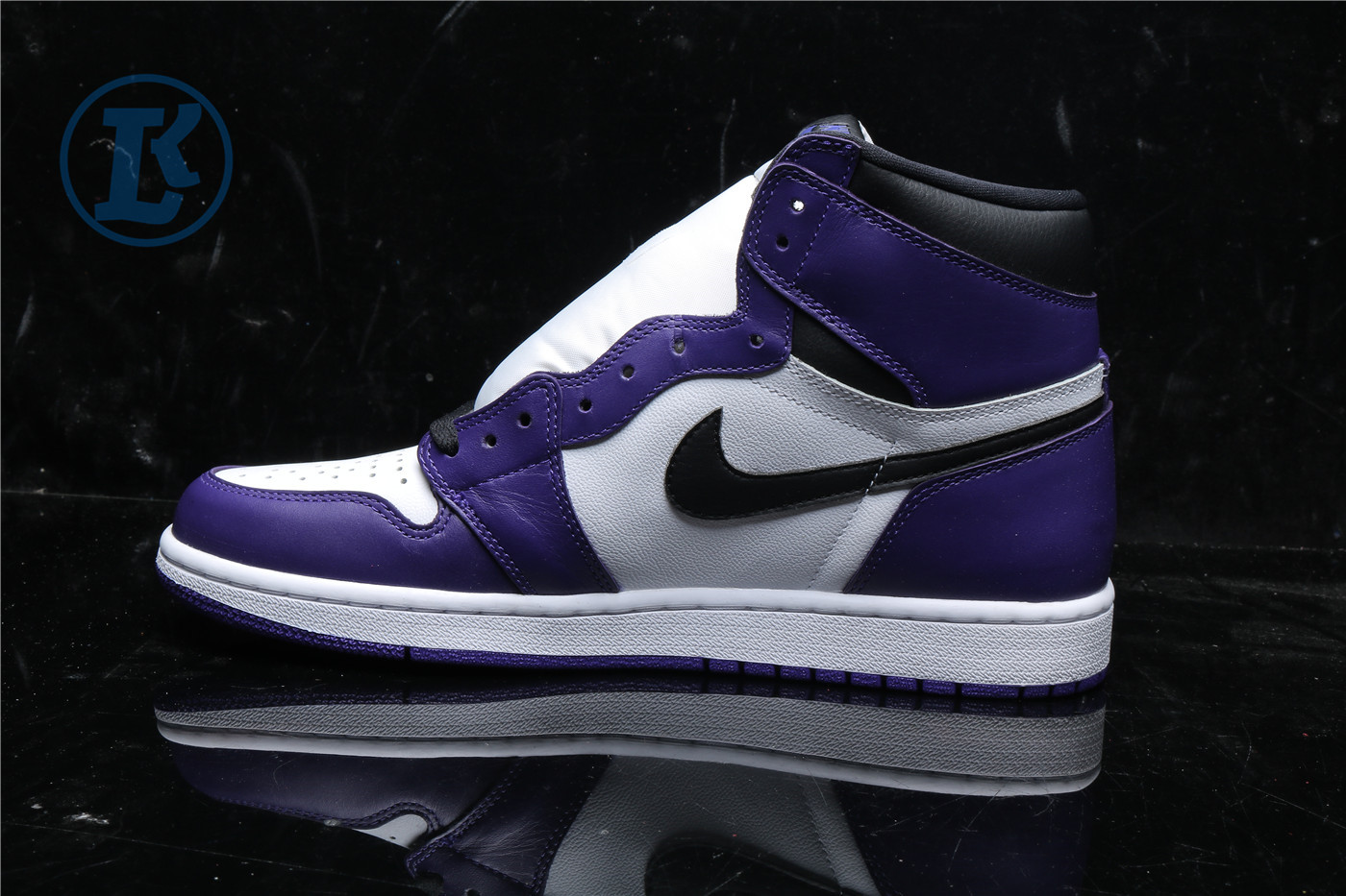Jordan 1 Retro High Court Purple White